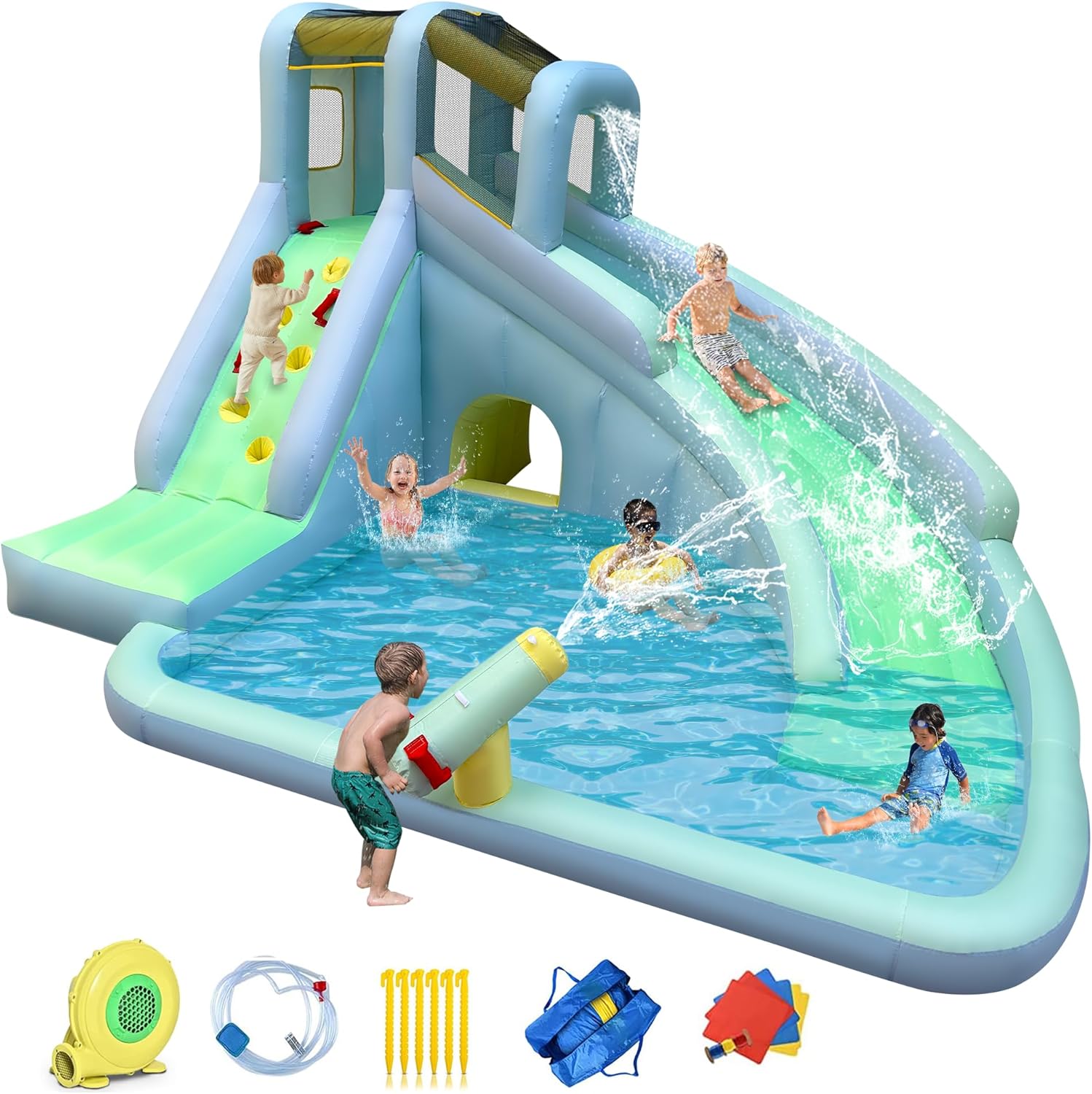 Kids Outdoor Climbing - Nadmuchiwany park wodny dla dzieci 6