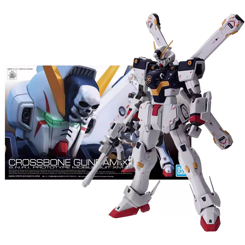Bandai Model Gundam Rg - Oryginalny model RG 1/144 Crossbone Gundam
