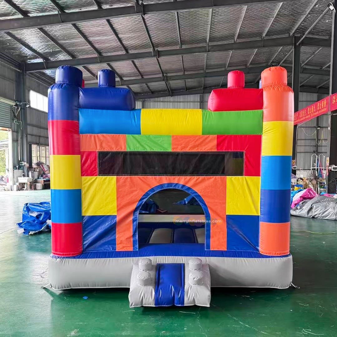 Kids Outdoor Jumping Castle - Zamek dmuchany dla dzieci z zjeżdżalnią,