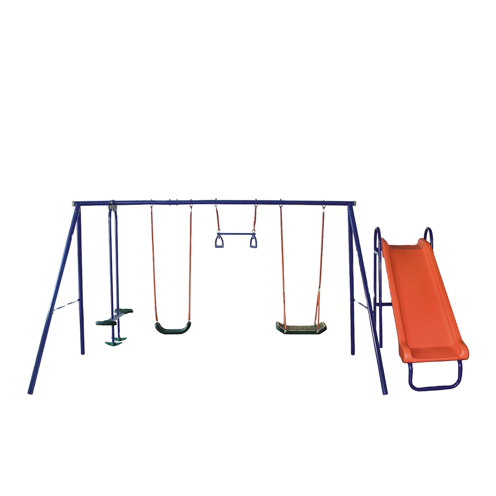 Kids Outdoor Garden Set - Hurtownia Tanie Sześciostanowiskowe Zewnętrzne Ogrodowe Huśtawki