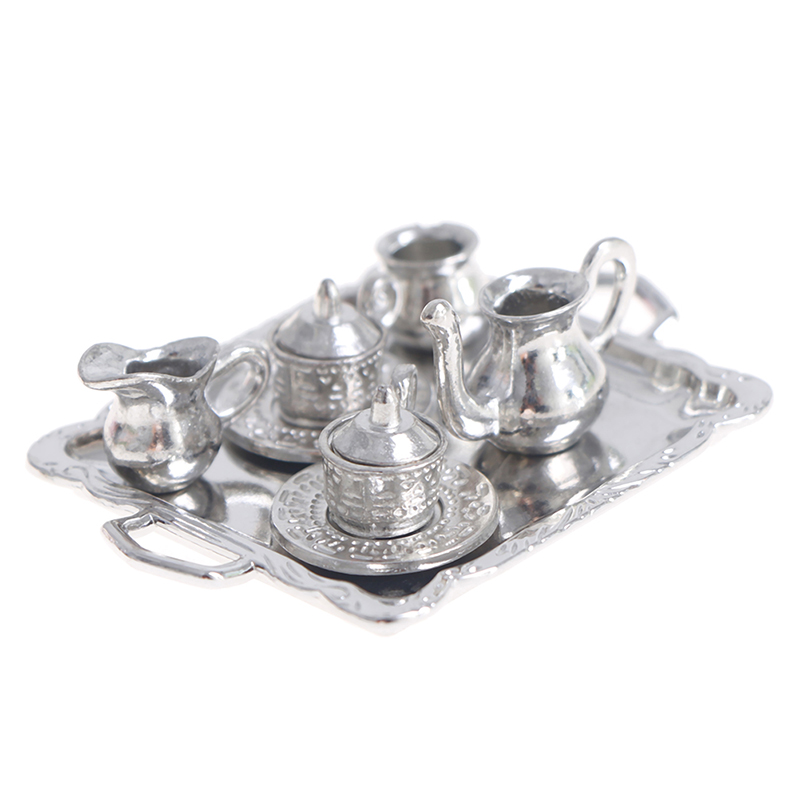 Kids Outdoor Kitchen Set - 10 sztuk / zestaw 1/12 Miniaturowy