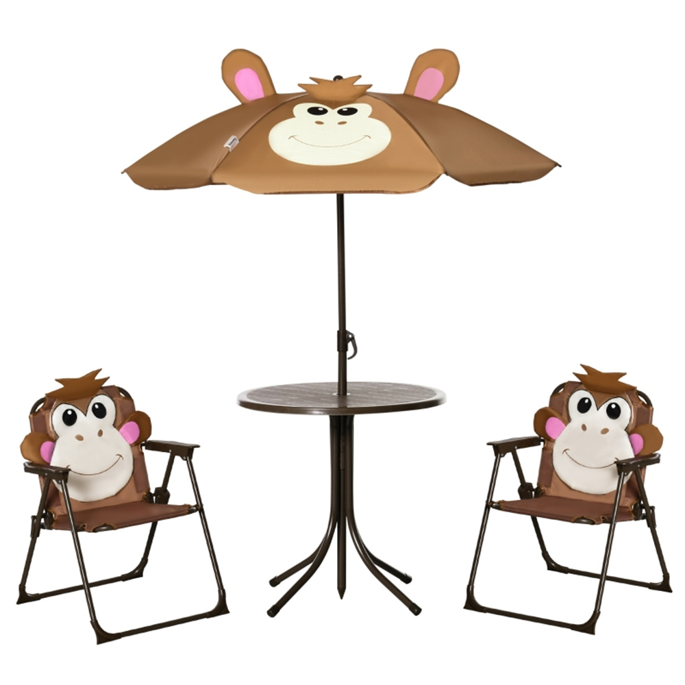 Kids Outdoor Dining Set - Uroczy zestaw mebli ogrodowych dla dzieci
