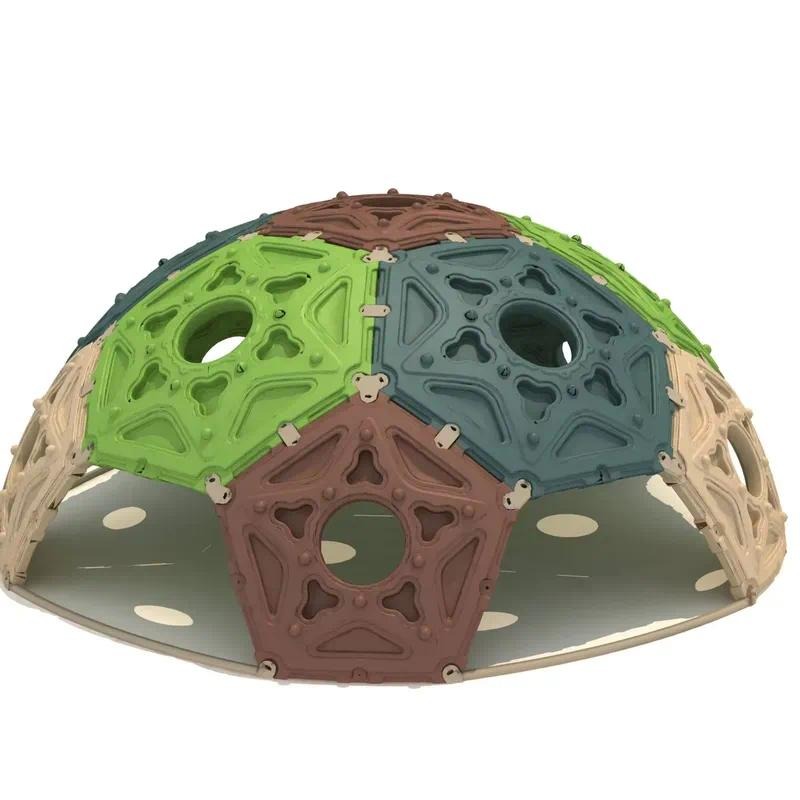 Kids Outdoor Dome Climber - Kolorowe modułowe kopuły do wspinaczki dla