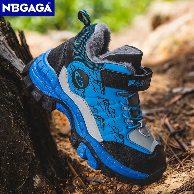 Kids Outdoor Climbing - Zimowe dziecięce buty śniegowce do kostki,