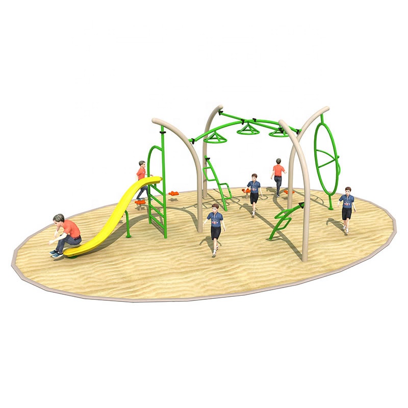 Kids Outdoor Gym Equipment - Metalowe drążki do wspinaczki dla dzieci,