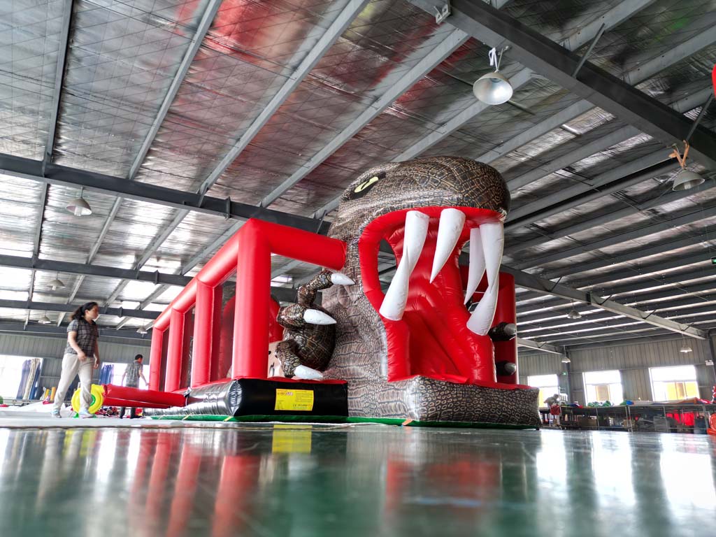Kids Outdoor Jumping Castle - Nadmuchiwana torba przeszkodowa, komercyjny zamek dmuchany