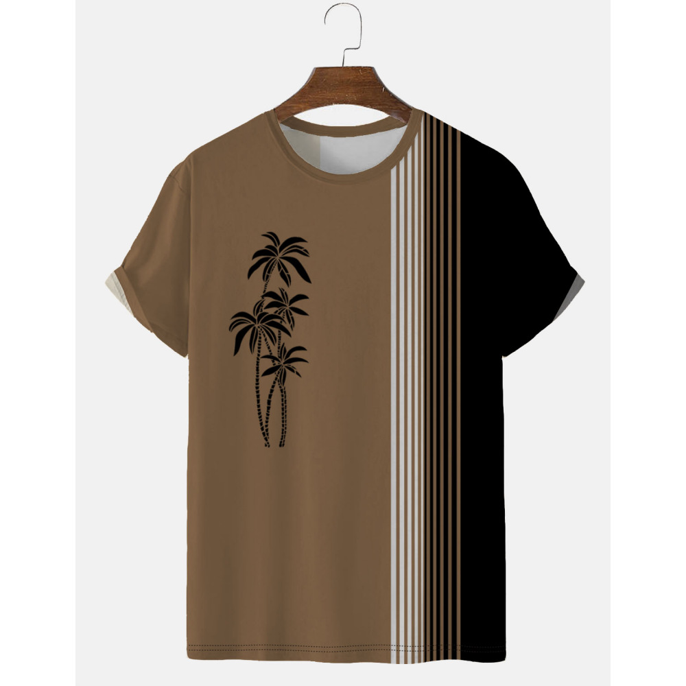 Coconut Tree Stripes 3D Print  – Kids Outdoor Clothing recenzja i cena