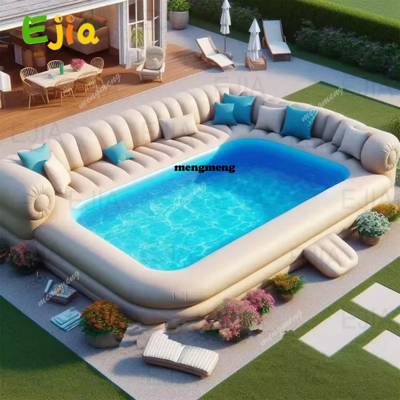 16ft-5m Duża rodzinna dmuchana – Kids Outdoor Lounge Chair recenzja i cena