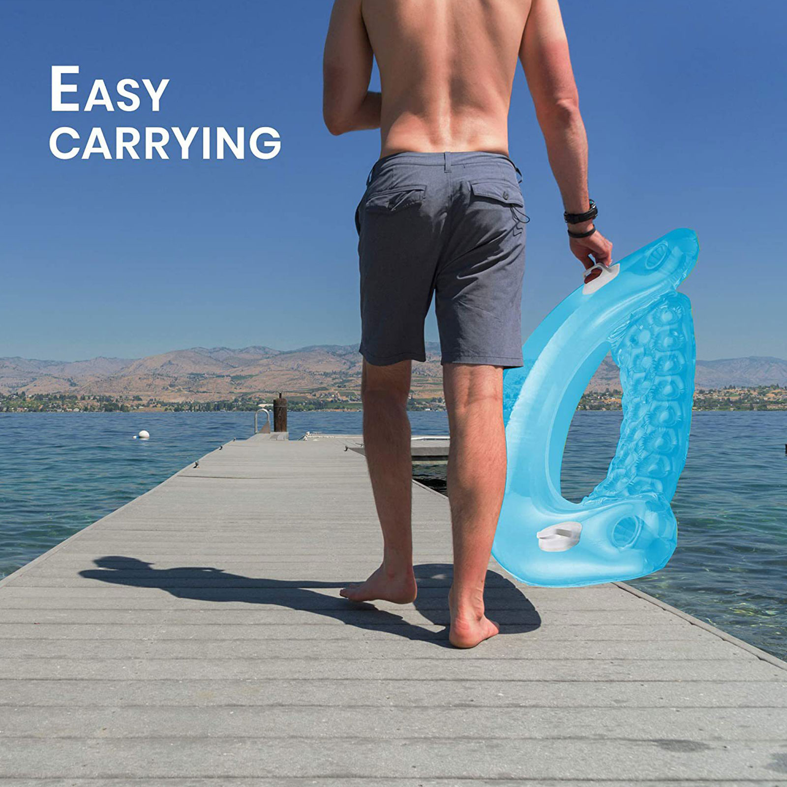 Nadmuchiwane pływaki basenowe  – Kids Outdoor Lounge Chair recenzja i cena