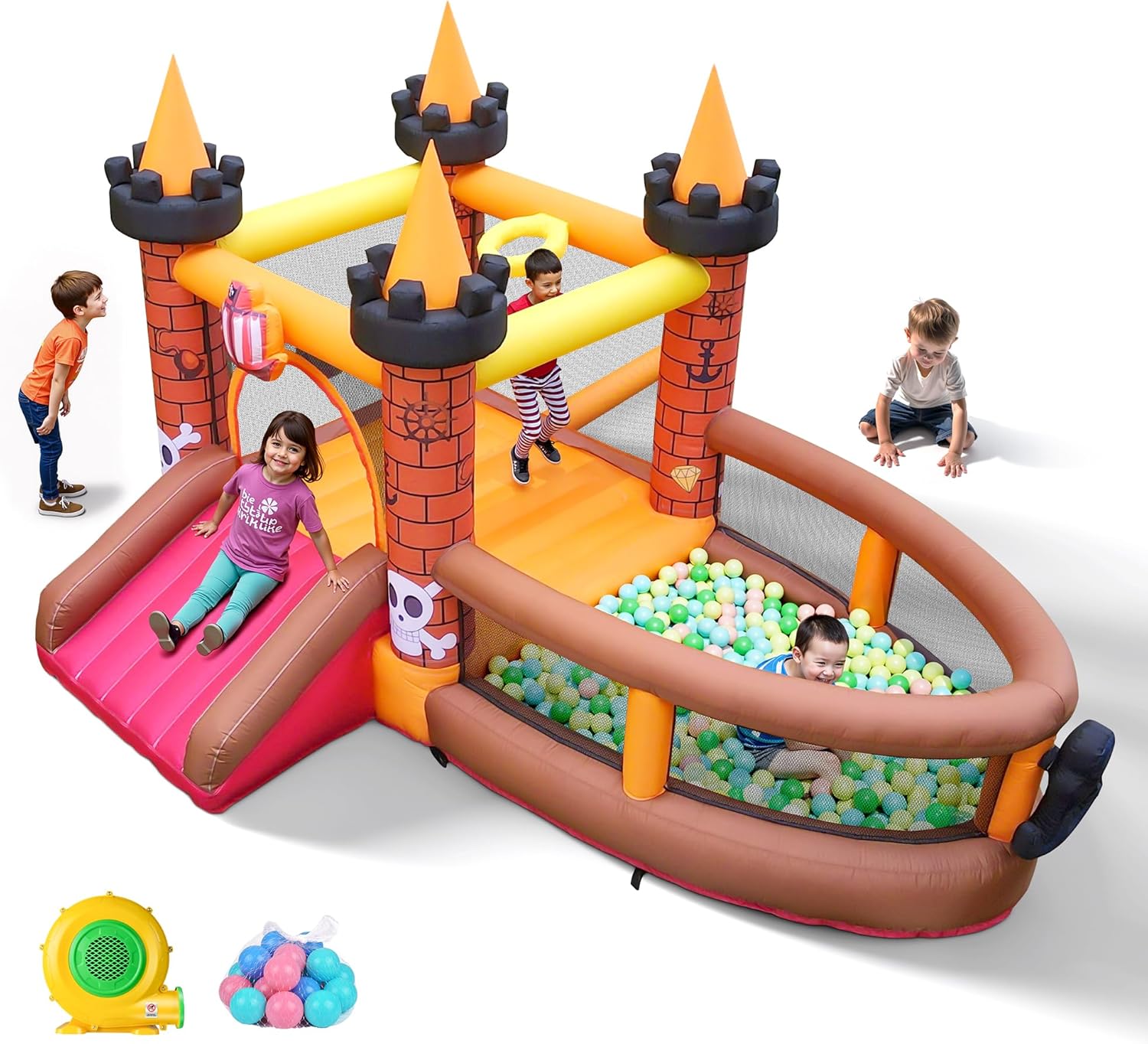 Nadmuchiwany zamek do skakania – Kids Outdoor Jumping Castle recenzja i cena