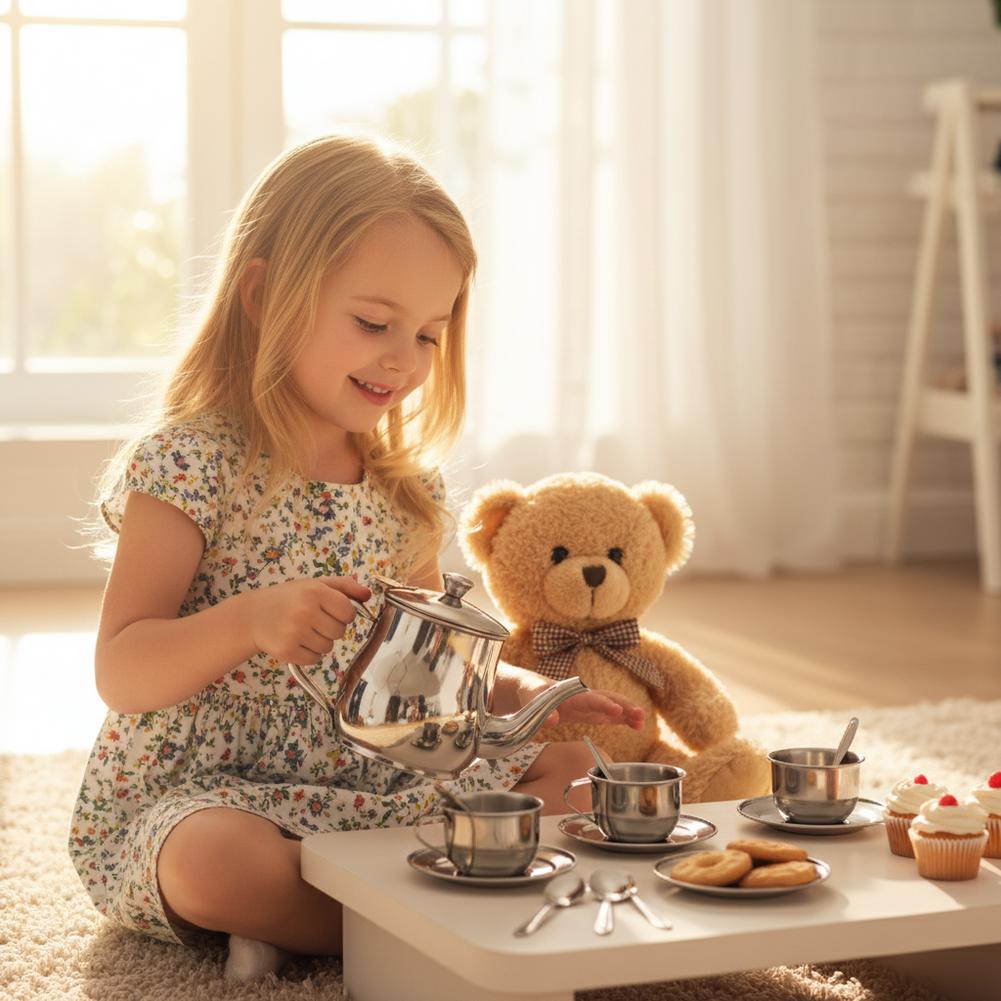 Dziecięcy zestaw do herbaty ze – Kids Outdoor Dining Set recenzja i cena