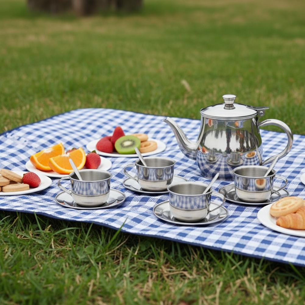 Dziecięcy zestaw do herbaty ze – Kids Outdoor Dining Set recenzja i cena