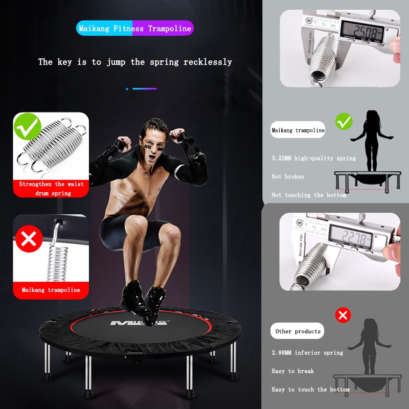 Mini trampolina rekreacyjna o  – Kids Outdoor Gym Equipment recenzja i cena
