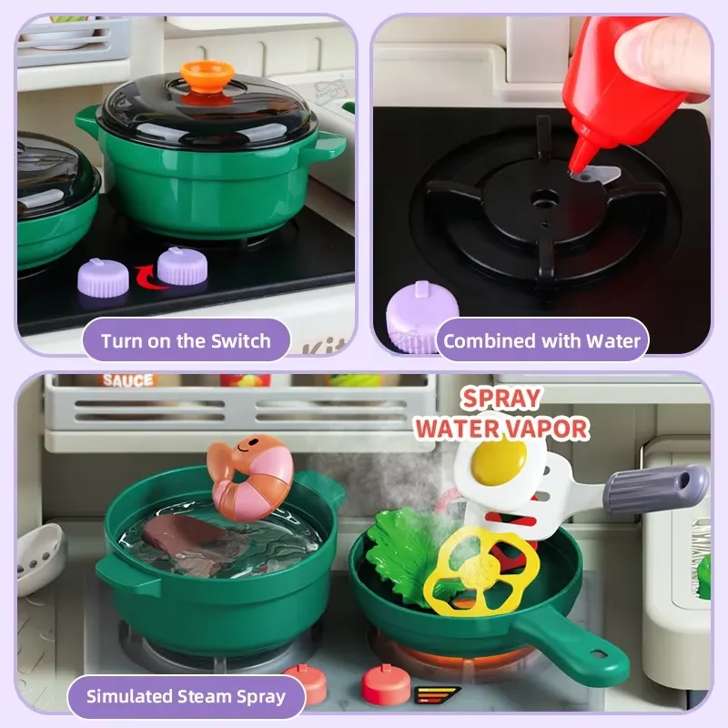 Duży zestaw kuchenny do zabawy – Kids Outdoor Kitchen Set recenzja i cena