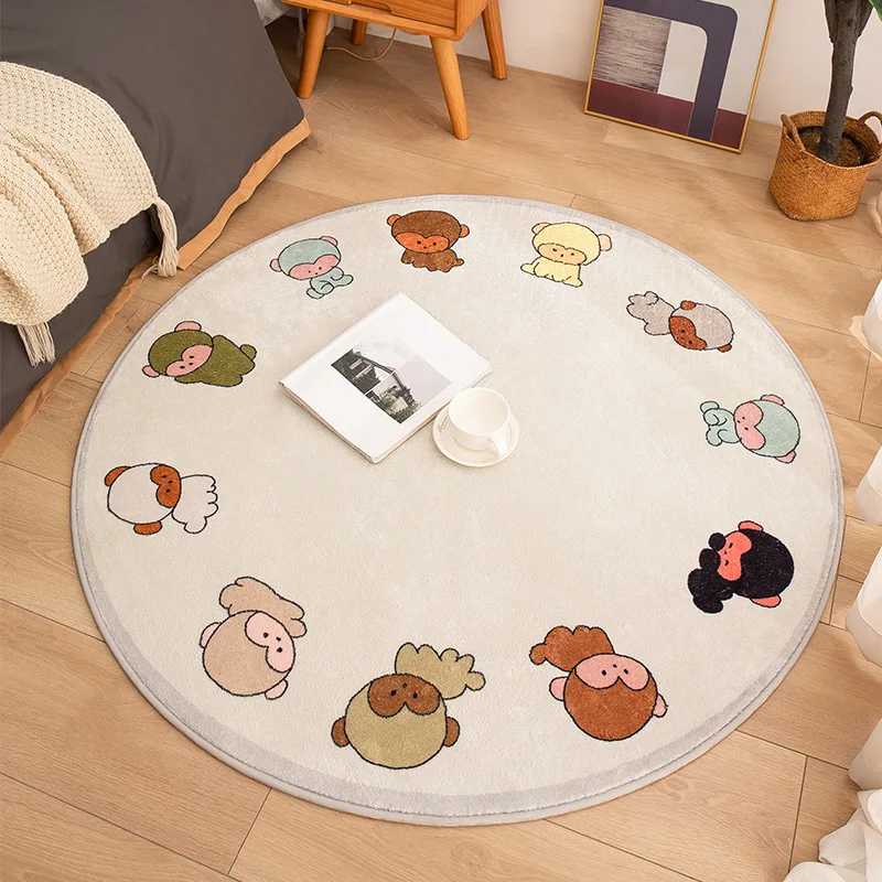 Cartoon Cute Animal Round Carp – Kids Outdoor Lounge Chair recenzja i cena