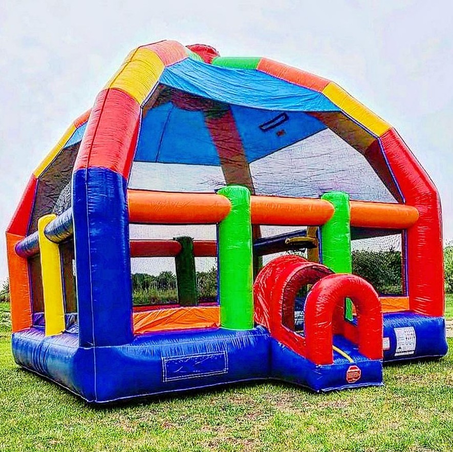 Duży dmuchany zamek do skakani – Kids Outdoor Jumping Castle recenzja i cena