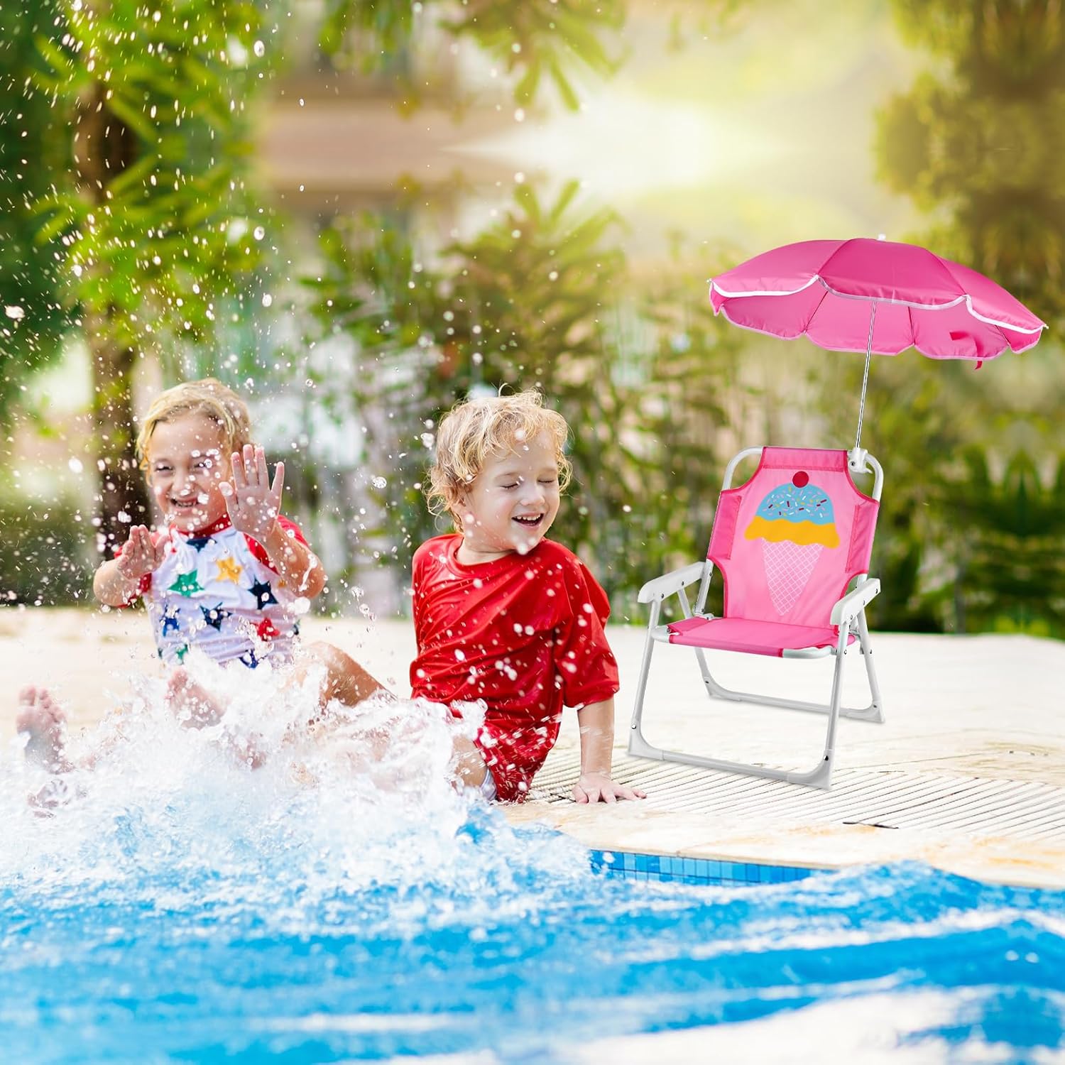 1 zestaw składane krzesło plaż – Kids Outdoor Lounge Chair recenzja i cena