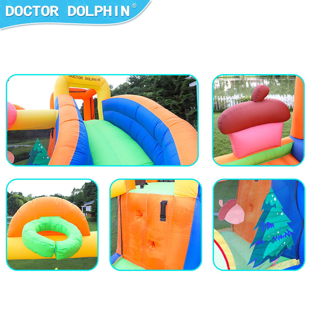 Dostępny od ręki Mały dmuchany – Kids Outdoor Jumping Castle recenzja i cena