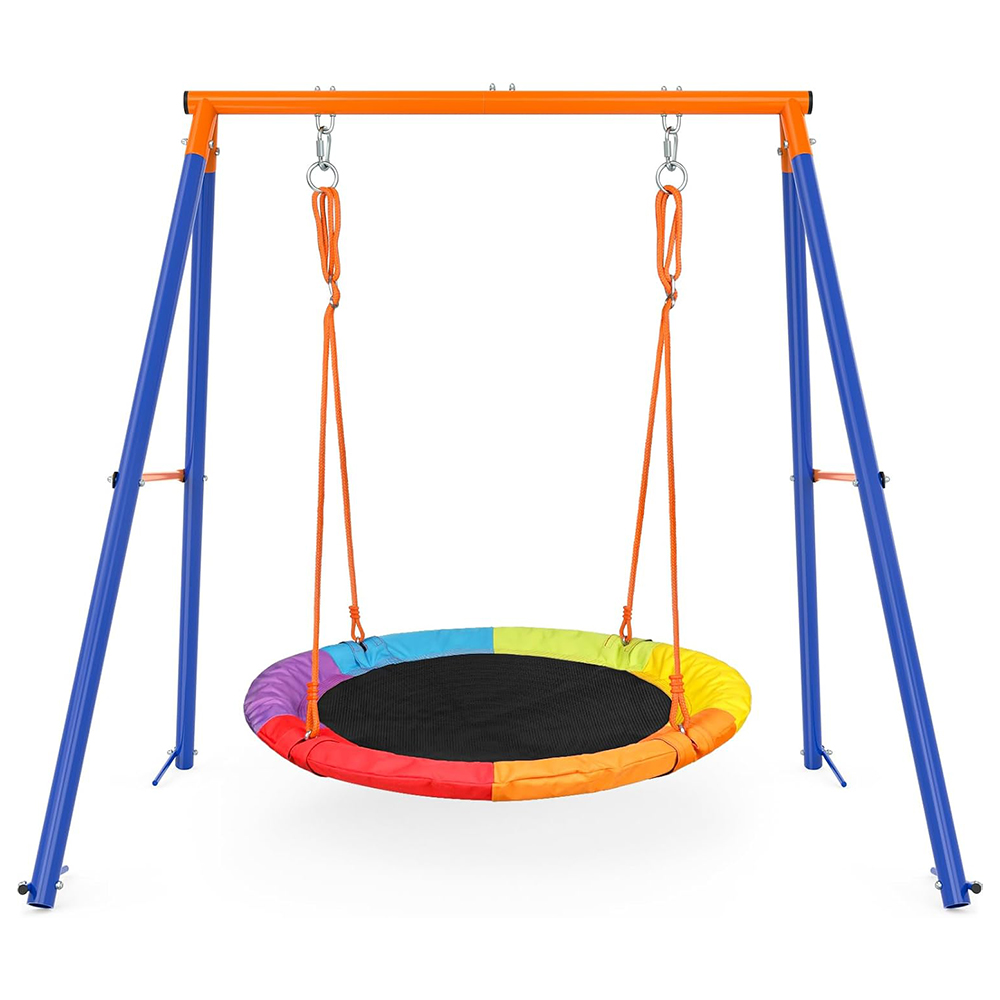 Huśtawki ogrodowe żelazne na p – Kids Outdoor Garden Set recenzja i cena