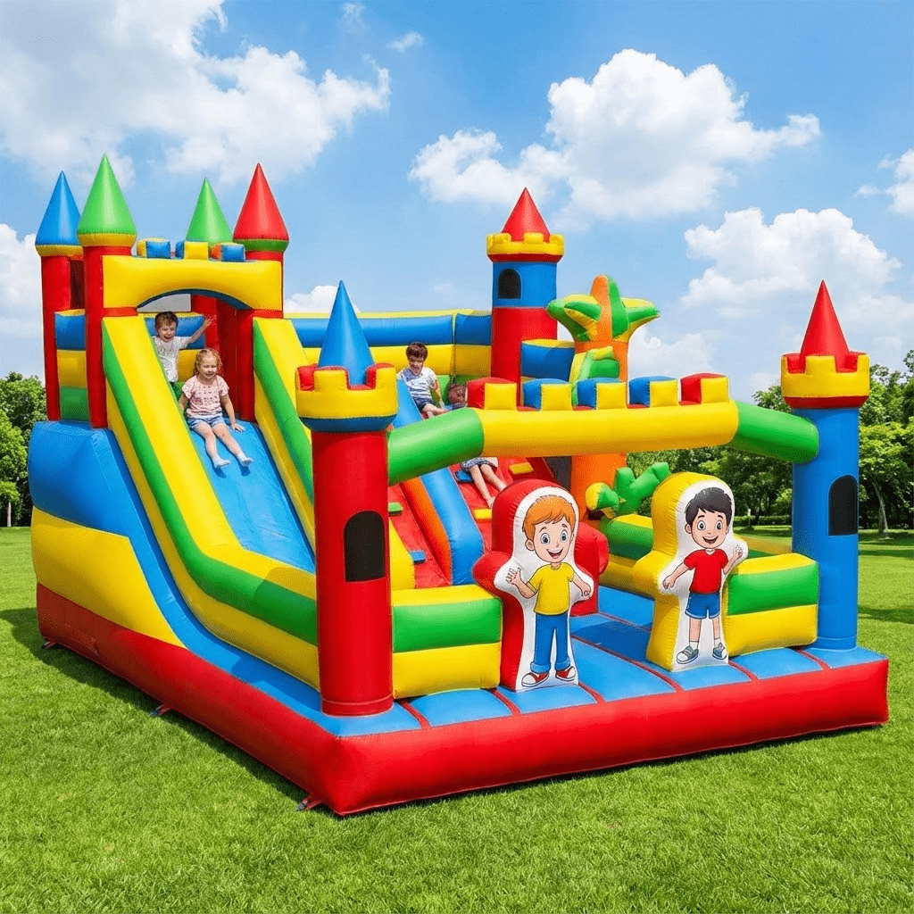 Dostosowywana, wytrzymała, kom – Kids Outdoor Jumping Castle recenzja i cena