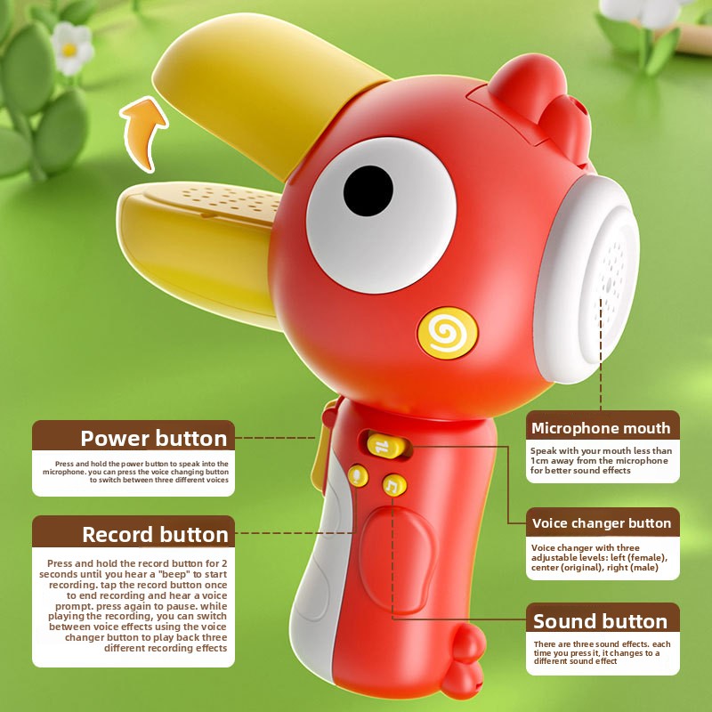Zabawka dla dzieci nagrywająca – Kids Outdoor Voices recenzja i cena