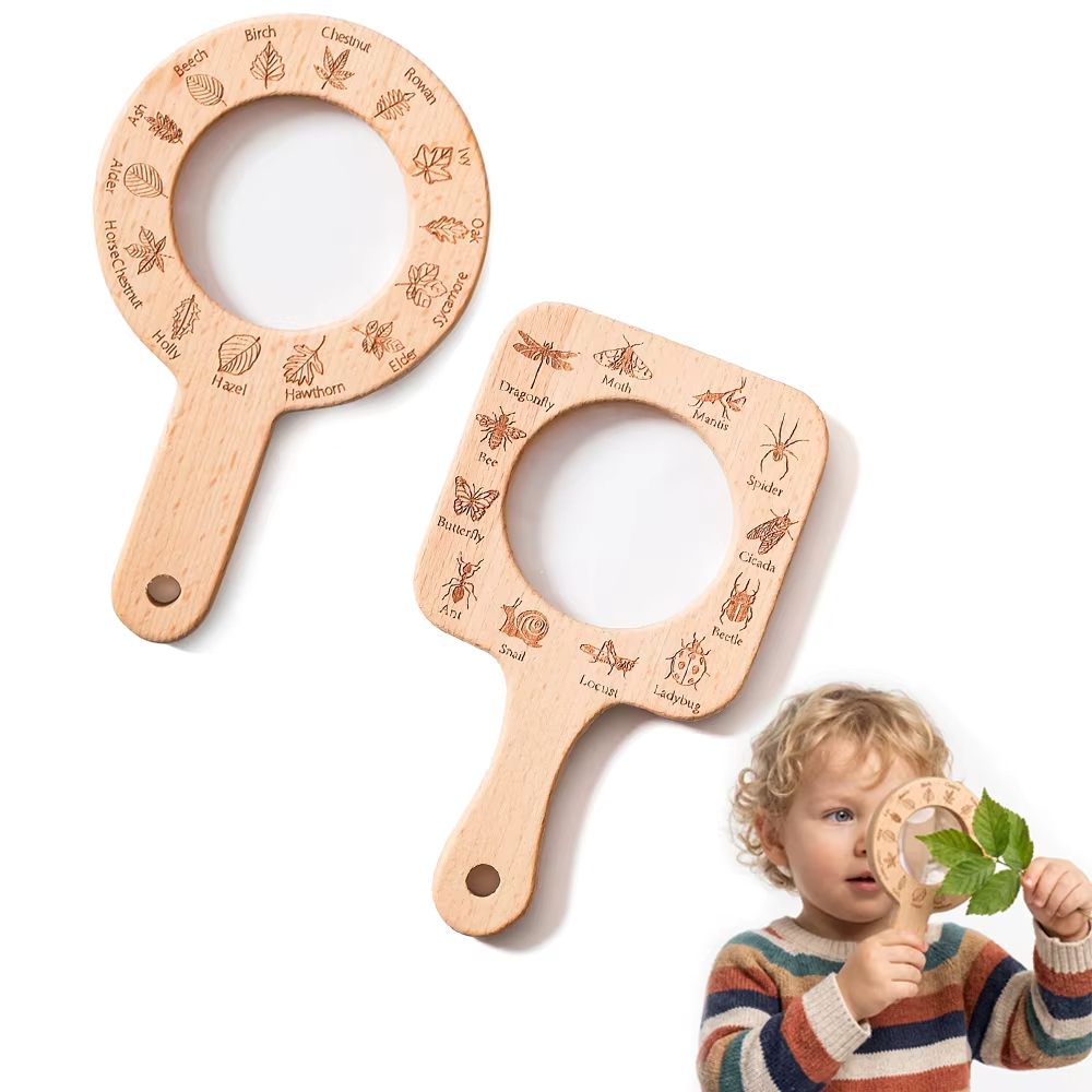 Drewniana lupa dla dzieci do o – Kids Outdoor Nature Toys recenzja i cena