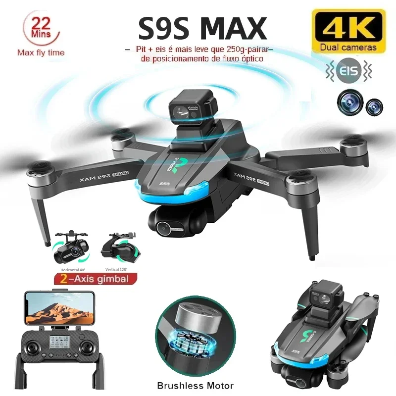 NOWOŚĆ S9S MAX MINI Drone 4K 2 – Kids Outdoor Toy Storage recenzja i cena