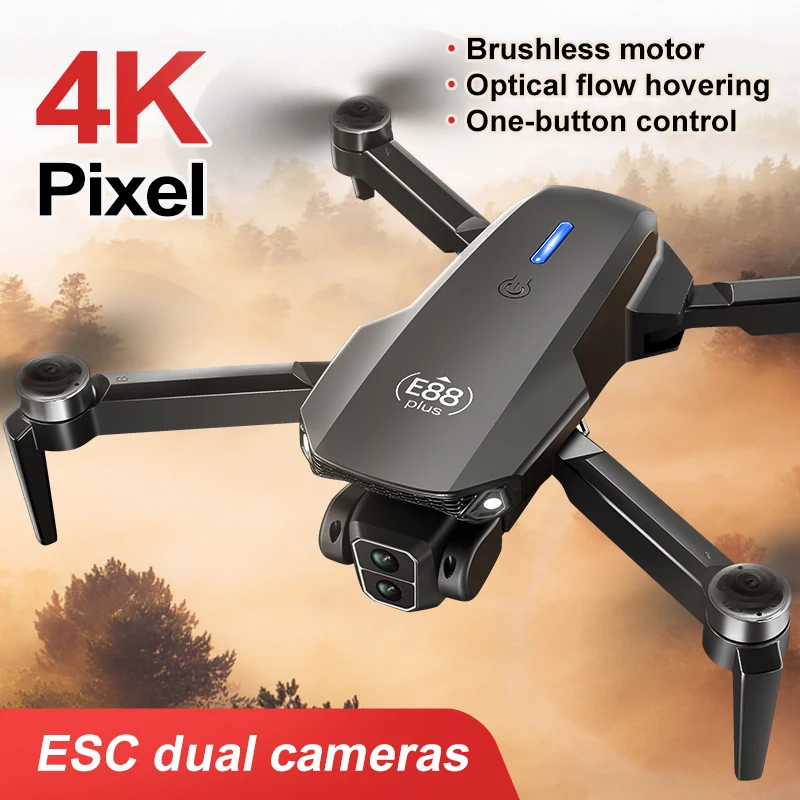 Nowy dron E88 Plus Quadcopter: – Kids Outdoor Toy Storage recenzja i cena