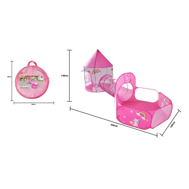 Namiot dla dzieci 3 w 1, przen – Kids Outdoor Teepee recenzja i cena