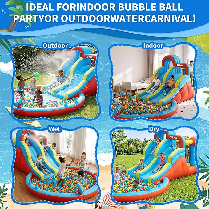 Nadmuchiwany park wodny 8-w-1  – Kids Outdoor Climbing recenzja i cena