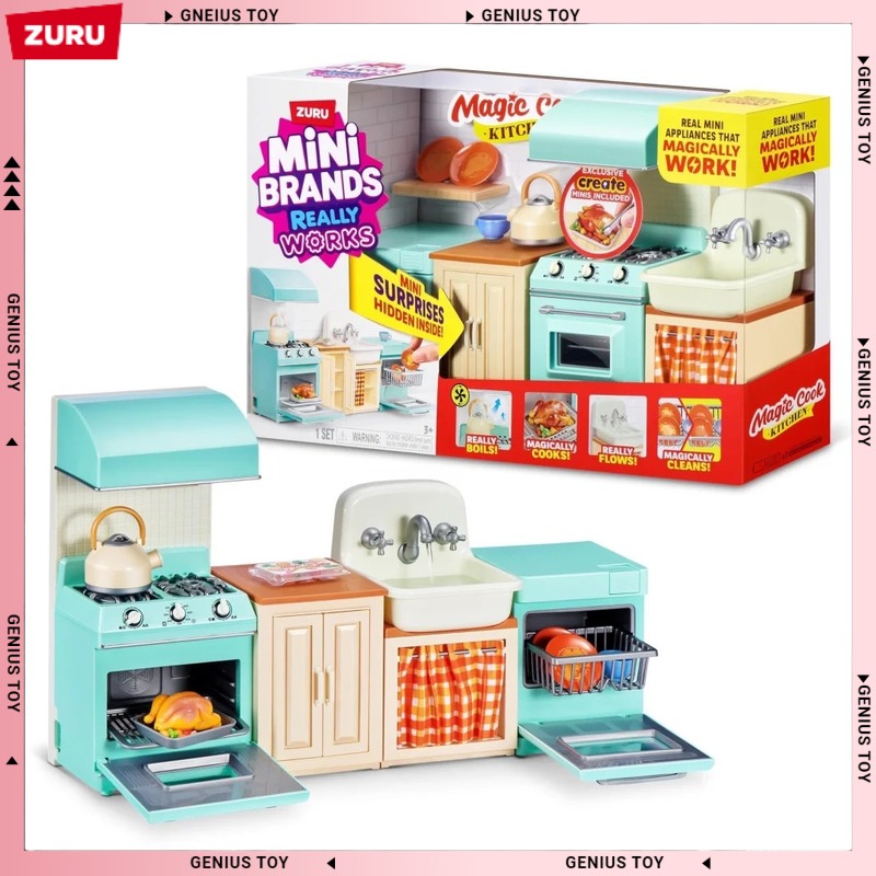 Zuru Mini Brands Magic Cook Ki – Kids Outdoor Kitchen Set recenzja i cena