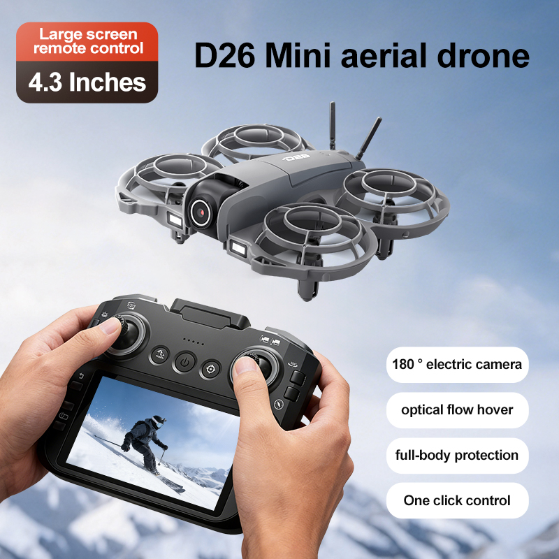 Dron D26 4K Aerial HD 180 °    – Kids Outdoor Toy Storage recenzja i cena