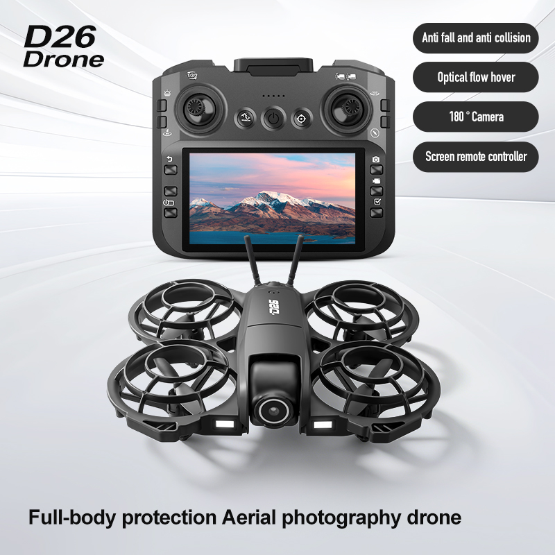 Dron D26 4K Aerial HD 180 °    – Kids Outdoor Toy Storage recenzja i cena