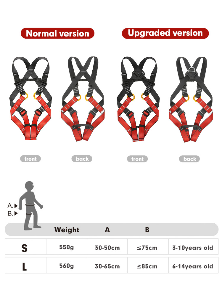 Pas bezpieczeństwa dla dzieci, – Kids Outdoor Climbing recenzja i cena