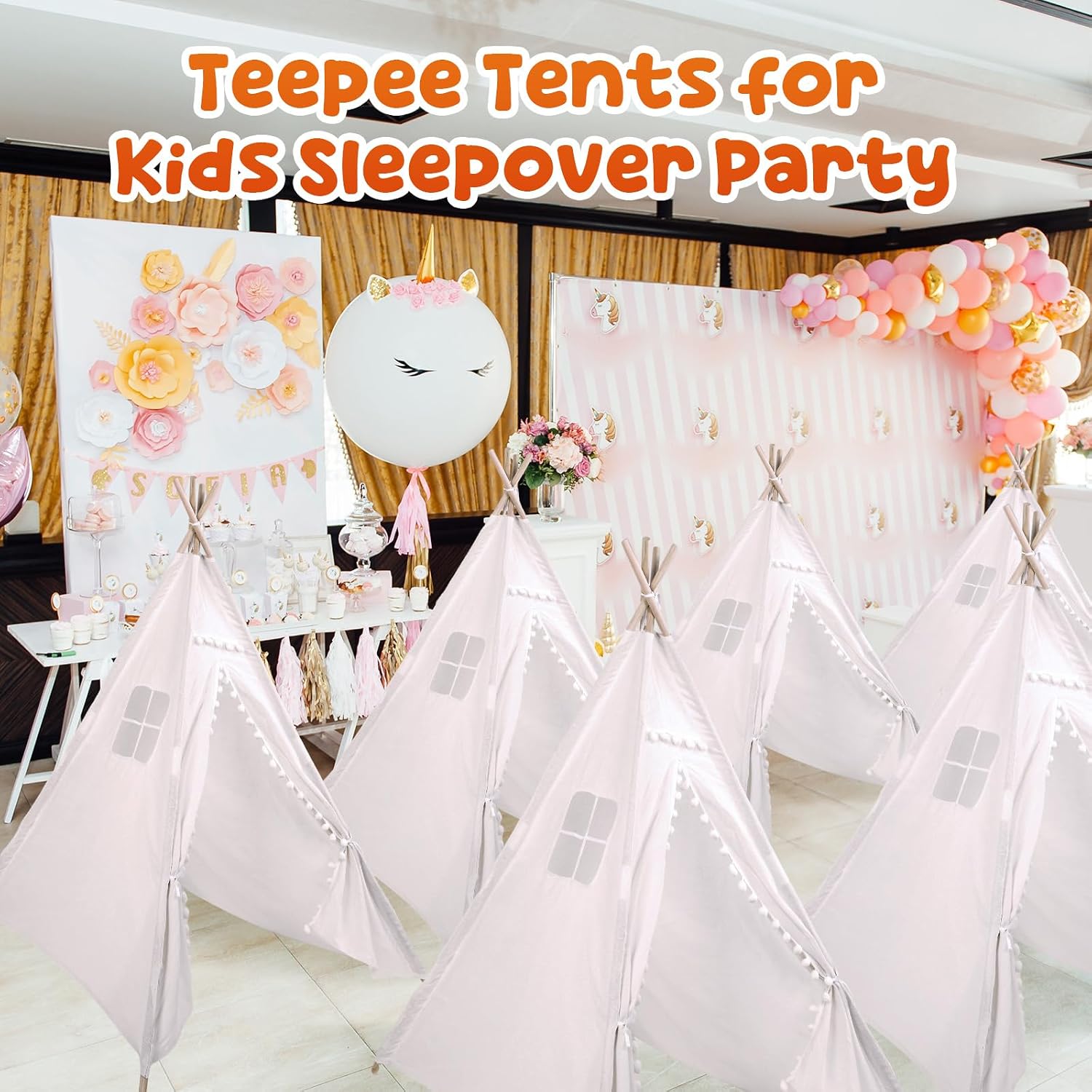 Windyun 6 szt. dziecięcy namio – Kids Outdoor Teepee recenzja i cena