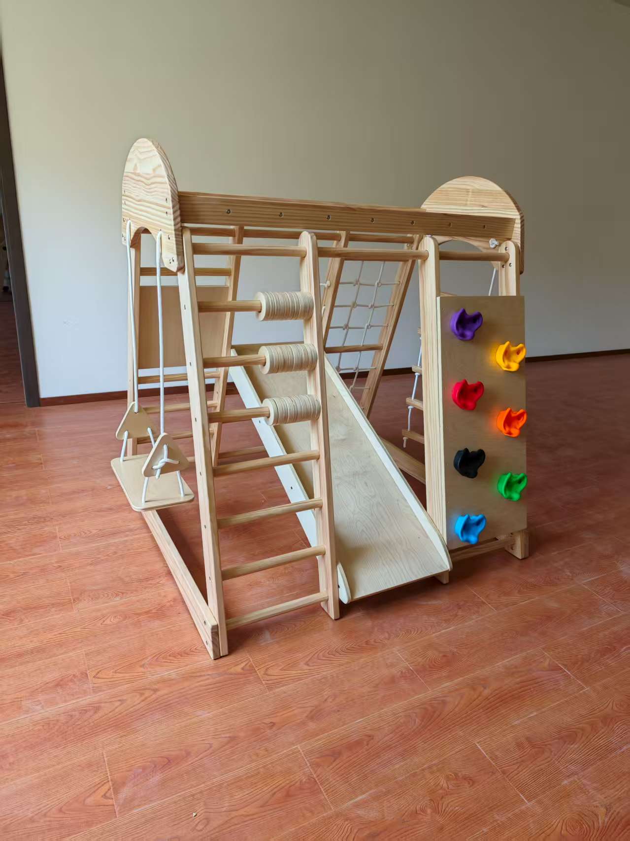 Drewniana drabinka do wspinacz – Kids Outdoor Climbing recenzja i cena