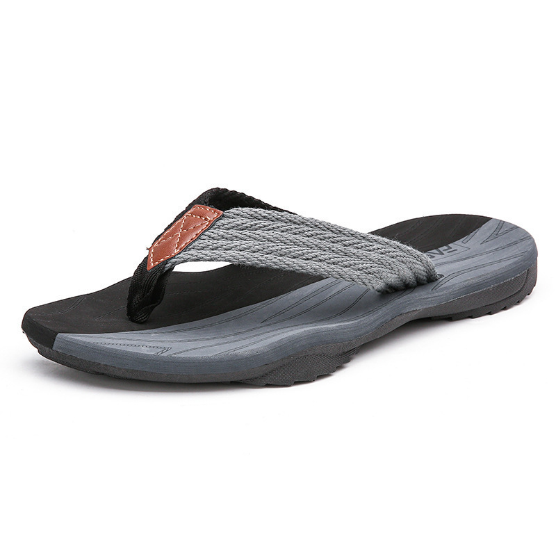 Męskie plecione klapki w paski – Kids Outdoor Climbing recenzja i cena