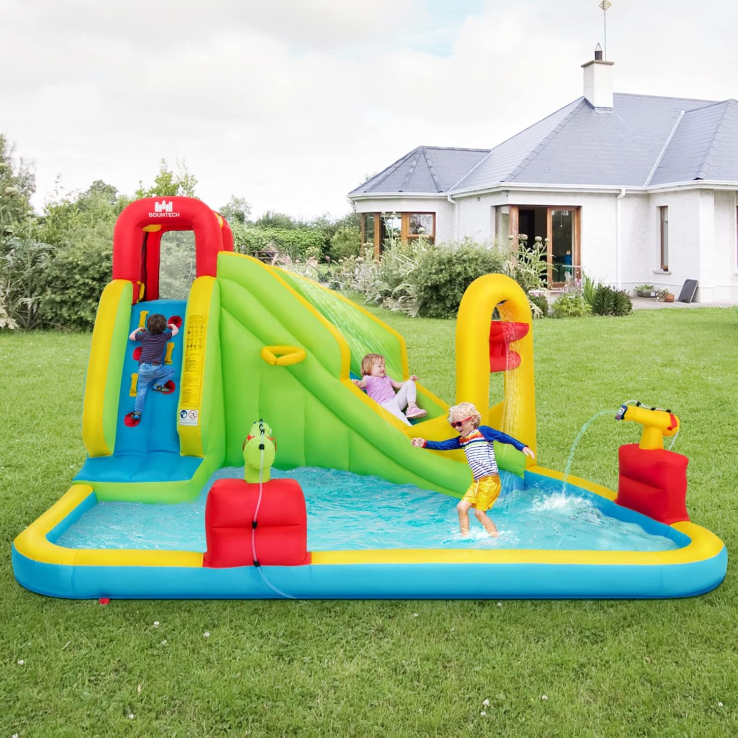 Mega Dmuchany Park Wodny dla D – Kids Outdoor Climbing recenzja i cena