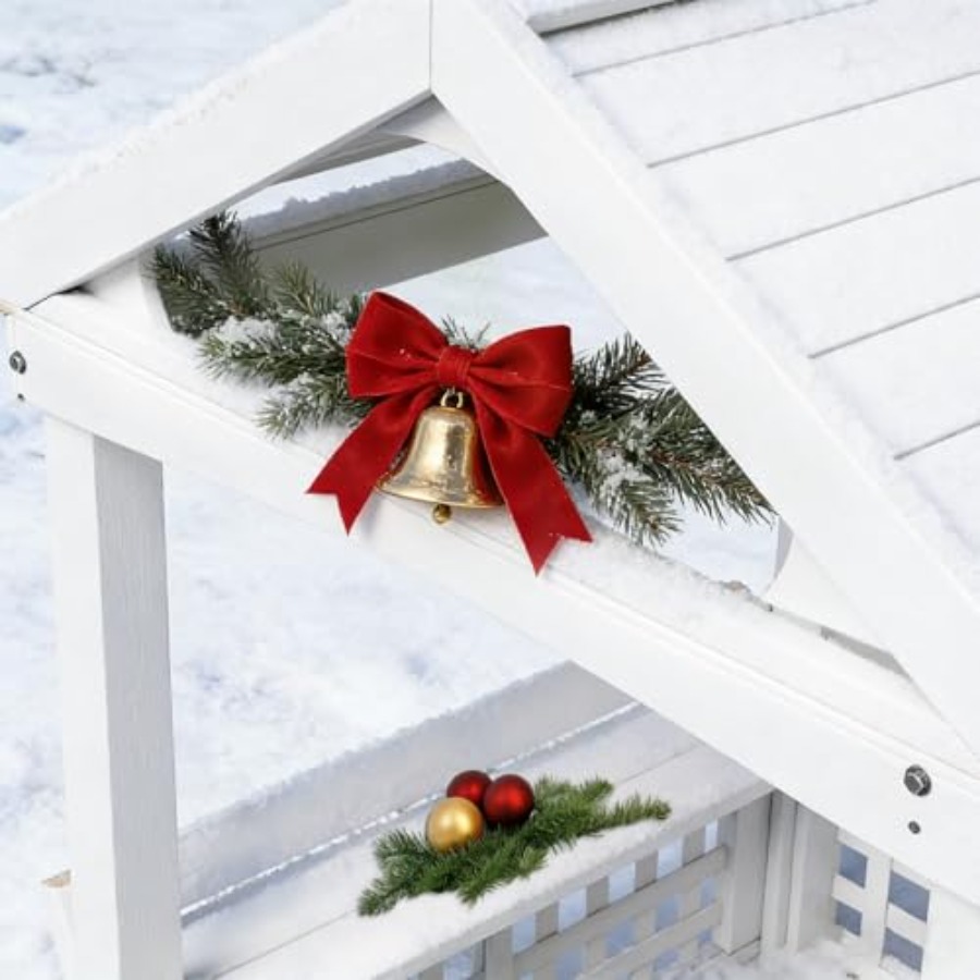 Drewniany domek do zabawy dla  – Kids Outdoor Playhouse recenzja i cena