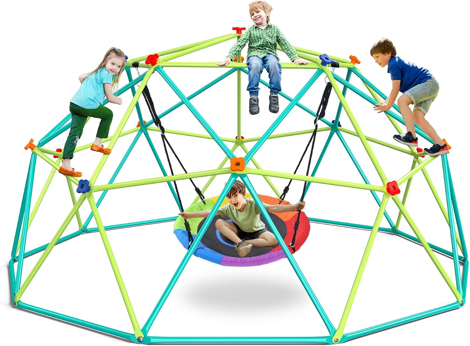 Huśtawka kopułkowa do wspinacz – Kids Outdoor Gym recenzja i cena