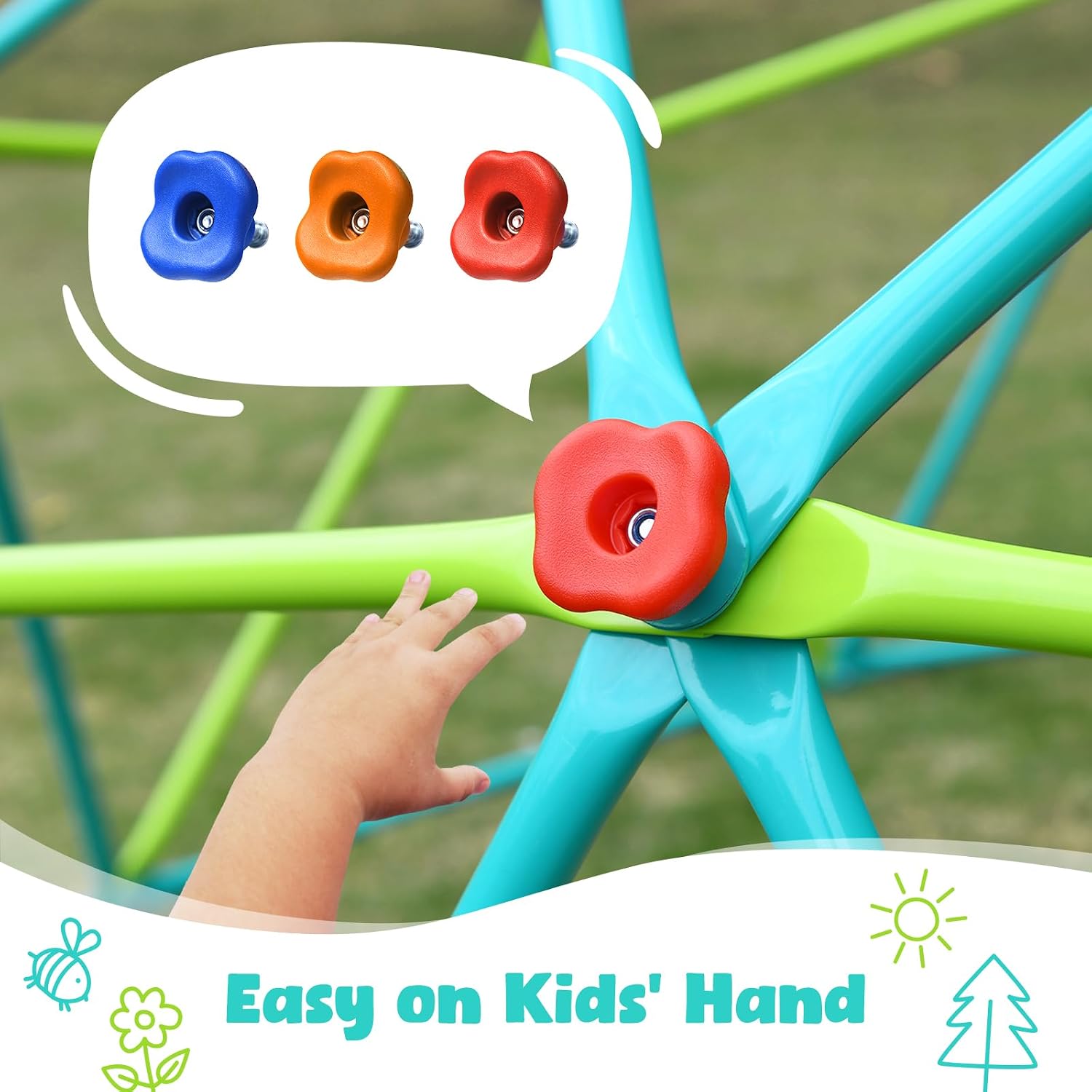 Huśtawka kopułkowa do wspinacz – Kids Outdoor Gym recenzja i cena