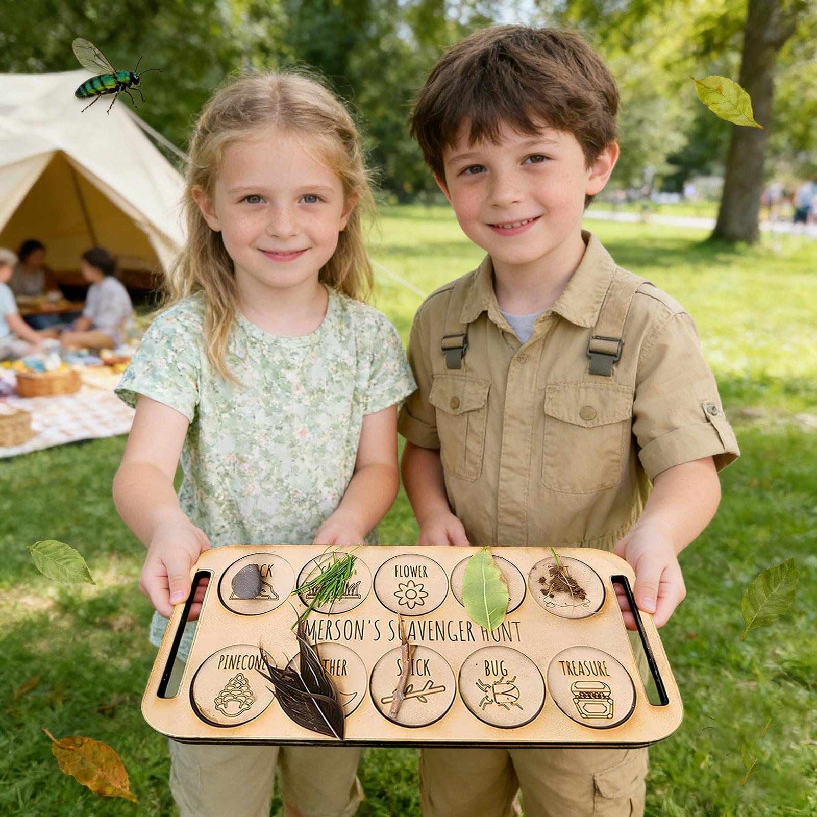 Poszukiwanie skarbów dla dziec – Kids Outdoor Scavenger Hunt recenzja i cena