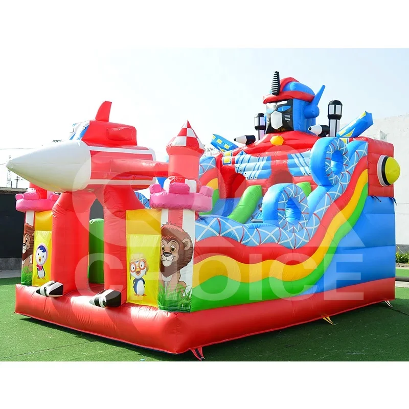 Zewnętrzny dmuchany zamek dmuc – Kids Outdoor Jumping Castle recenzja i cena