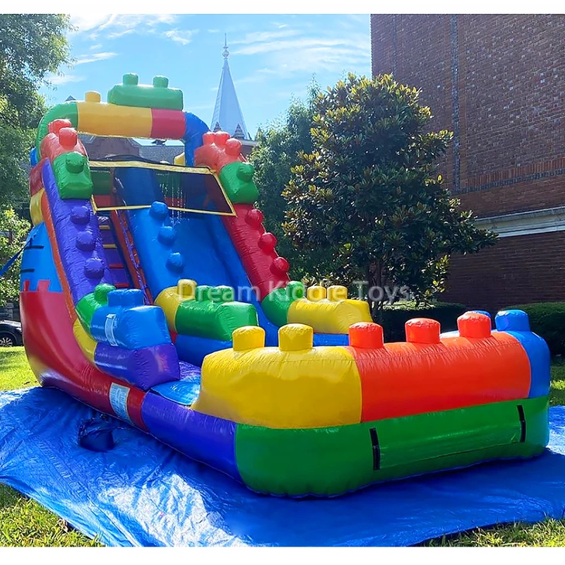 Klocki konstrukcyjne, komercyj – Kids Outdoor Jumping Castle recenzja i cena