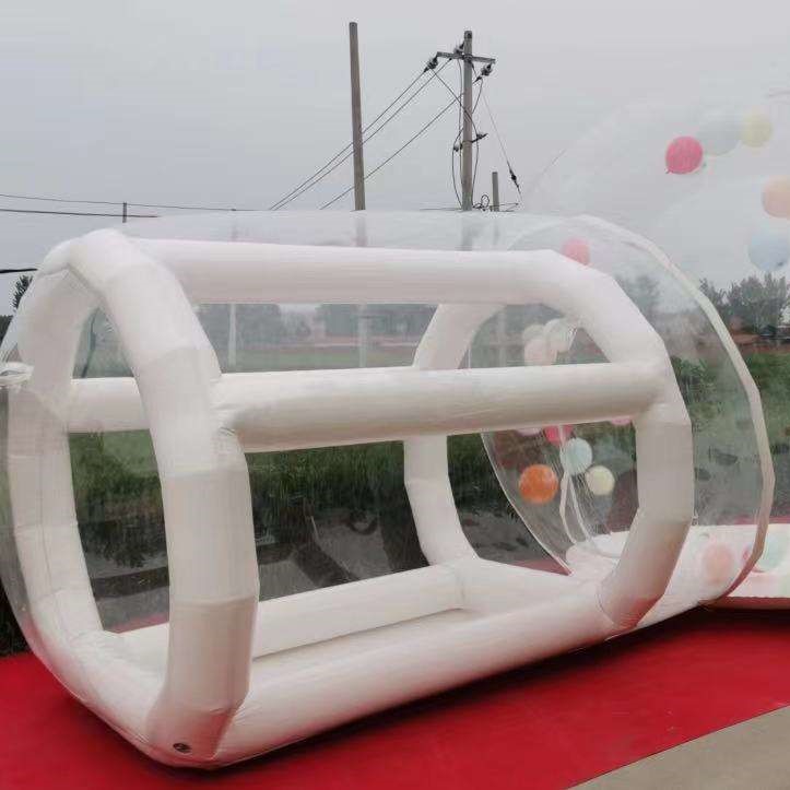 Nadmuchiwany biały zamek do sk – Kids Outdoor Jumping Castle recenzja i cena