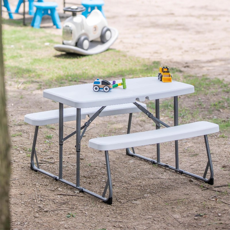 Składany stolik piknikowy dla  – Kids Outdoor Dining Set recenzja i cena
