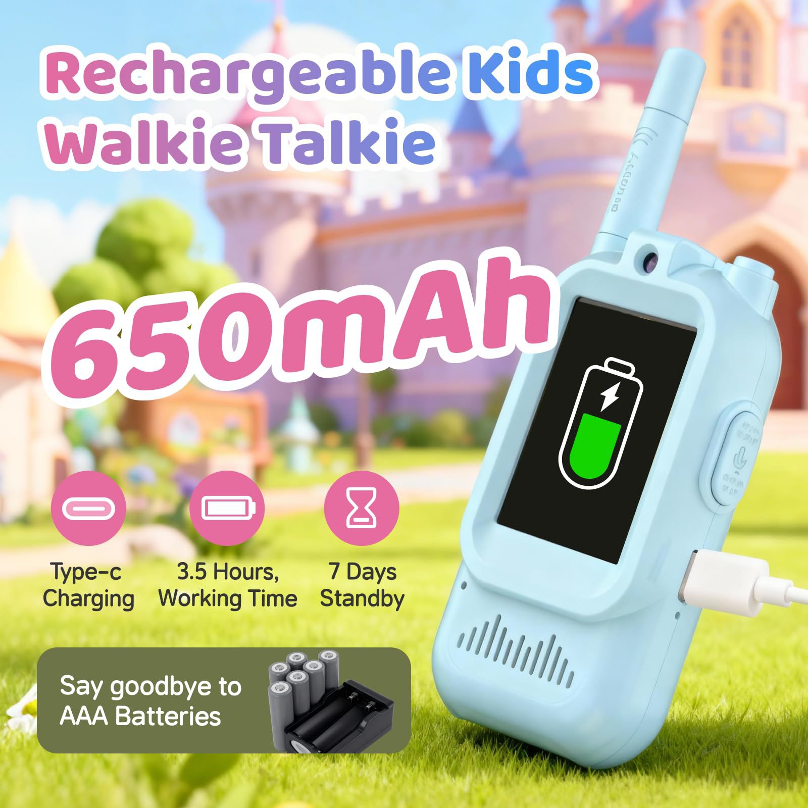 2 SZT. Walkie Talkie dla Dziec – Kids Outdoor Voices recenzja i cena