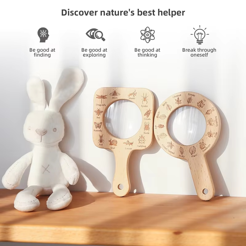 Drewniana lupa dla dzieci do o – Kids Outdoor Nature Toys recenzja i cena