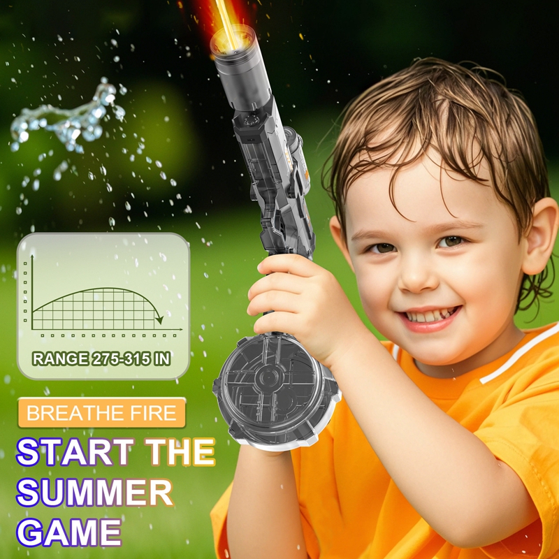 Elektryczny pistolet na wodę - – Kids Outdoor Games For Party recenzja i cena