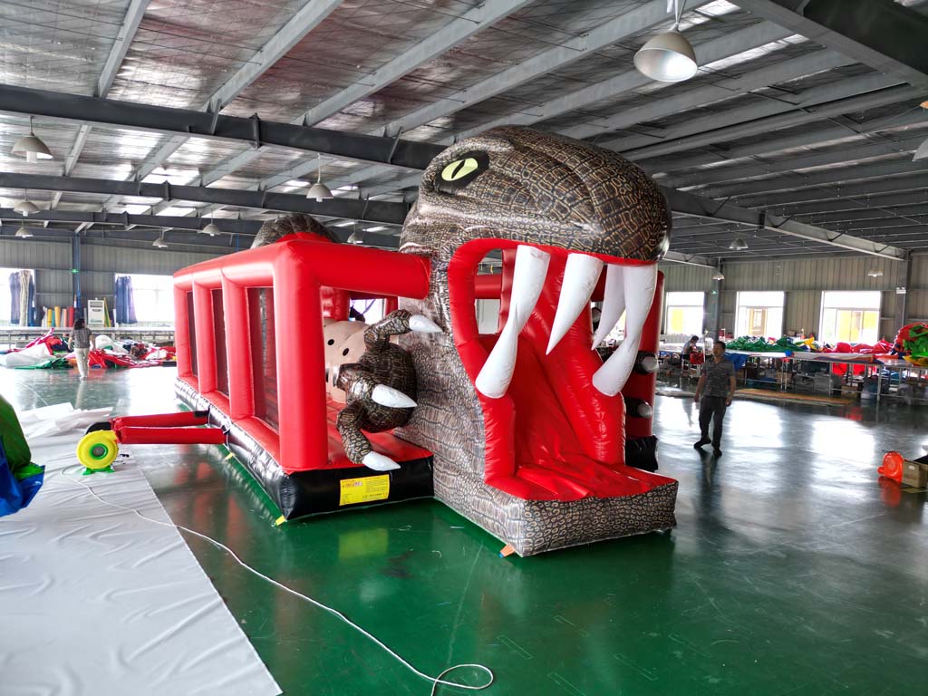 Nadmuchiwana torba przeszkodow – Kids Outdoor Jumping Castle recenzja i cena